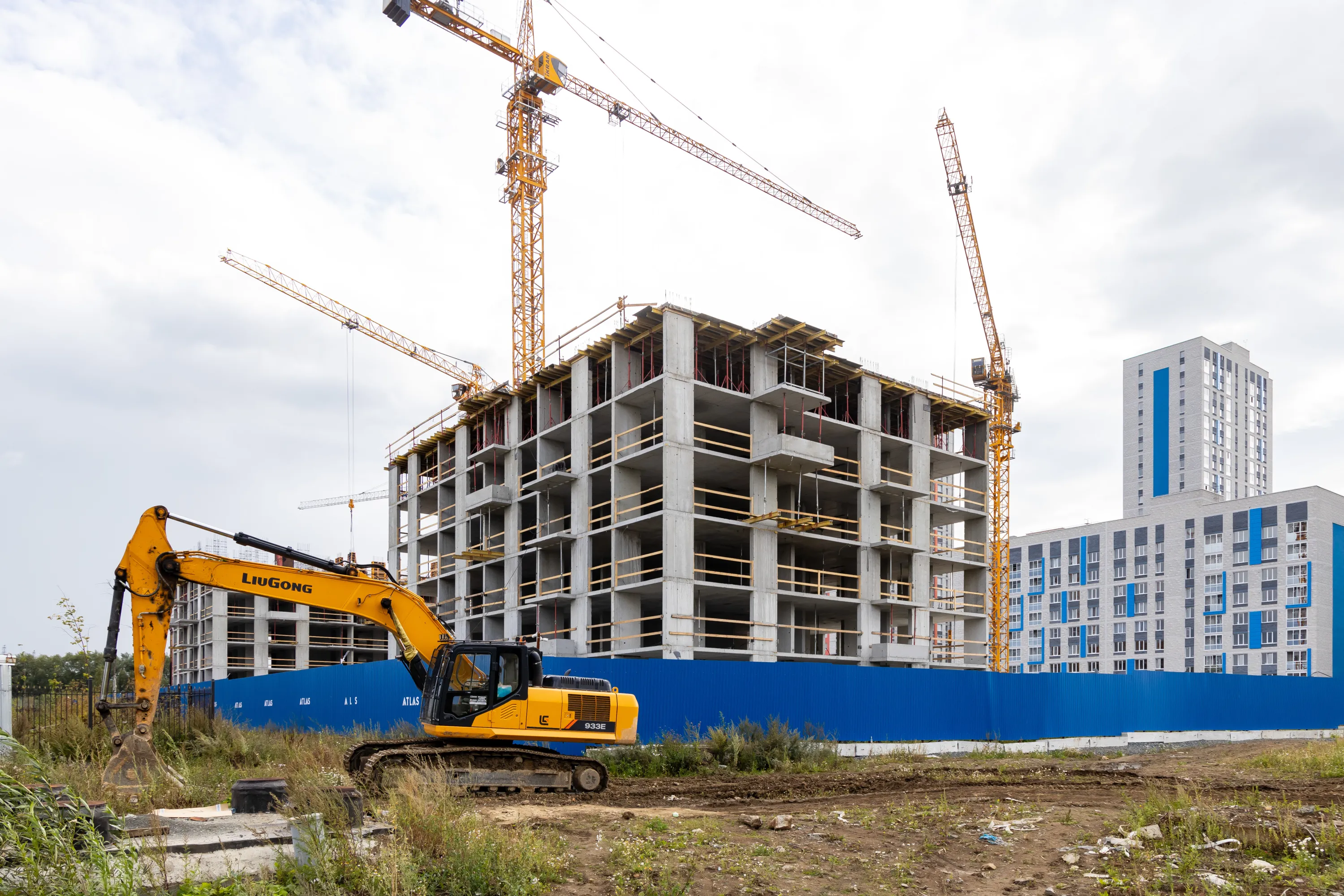 ЖК Атлас Ривер ход строительства