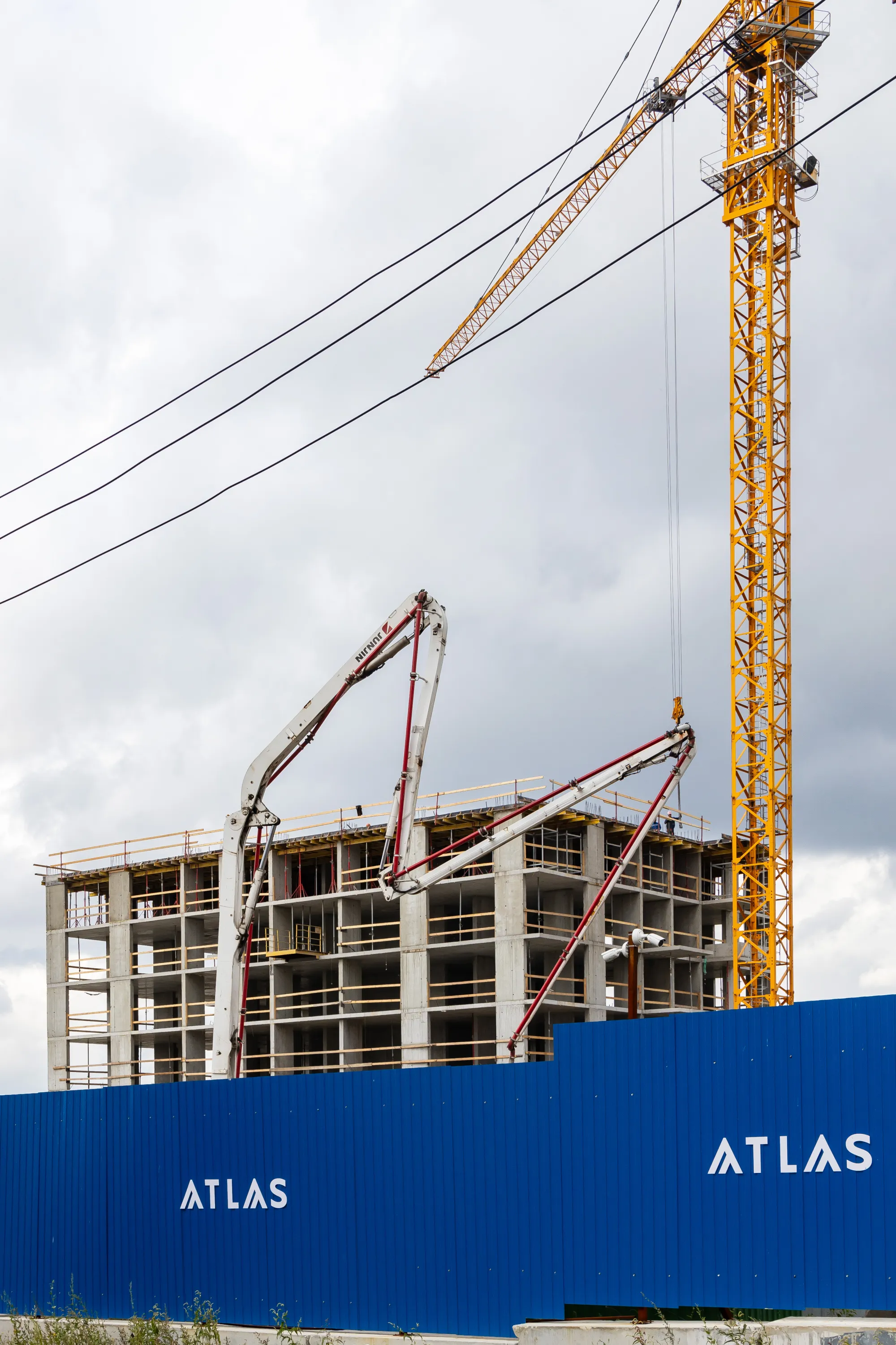 ЖК Атлас Ривер ход строительства