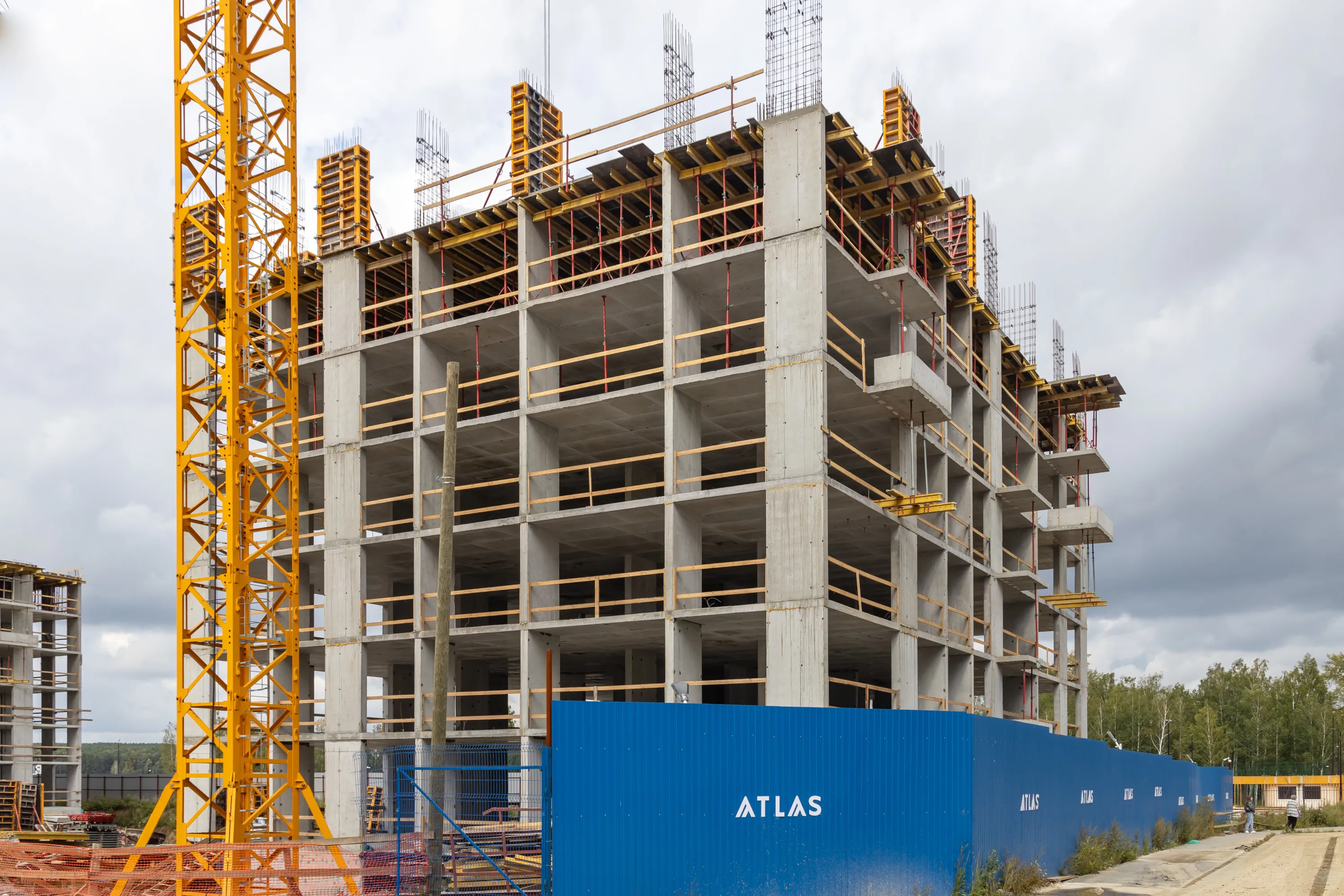 ЖК Атлас Ривер ход строительства