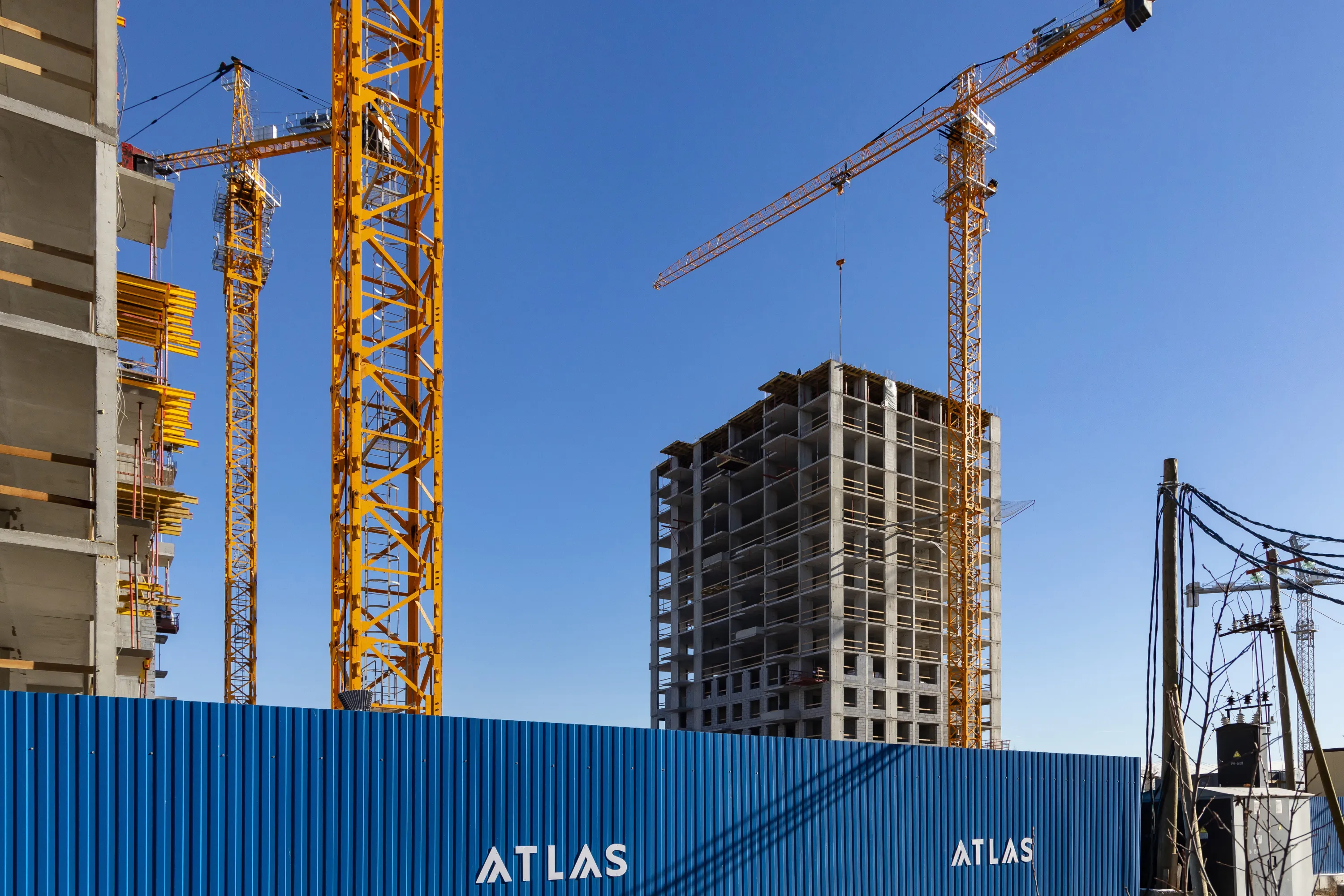 ЖК Атлас Ривер ход строительства