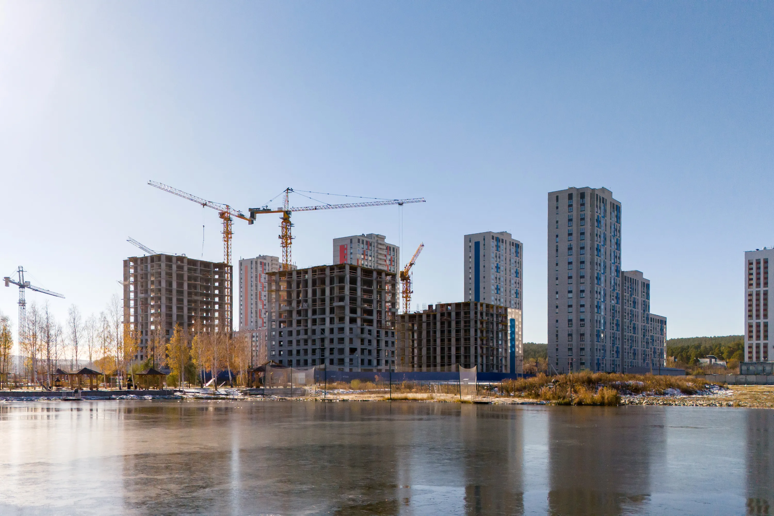 ЖК Атлас Ривер ход строительства