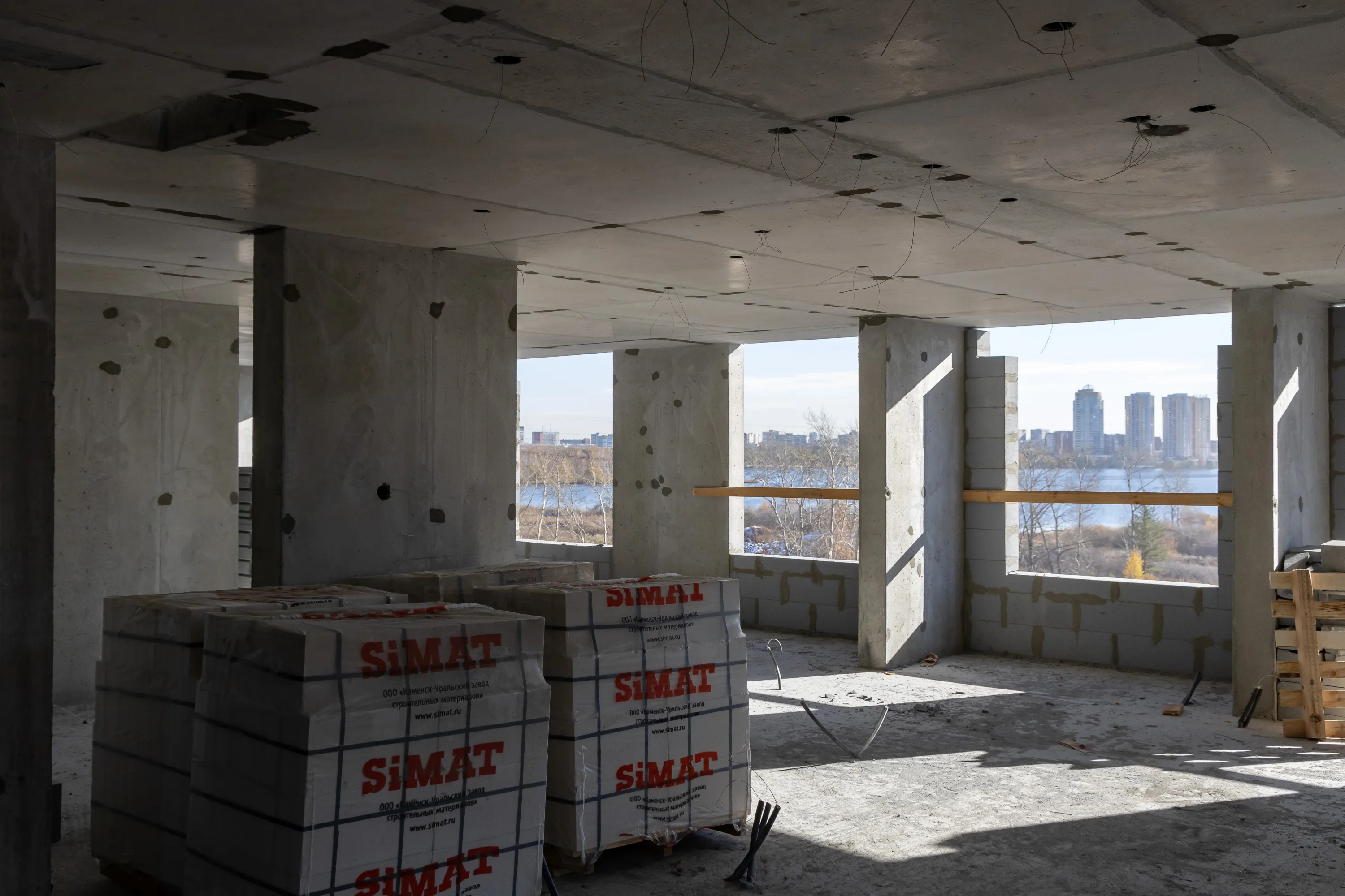 ЖК Атлас Ривер ход строительства