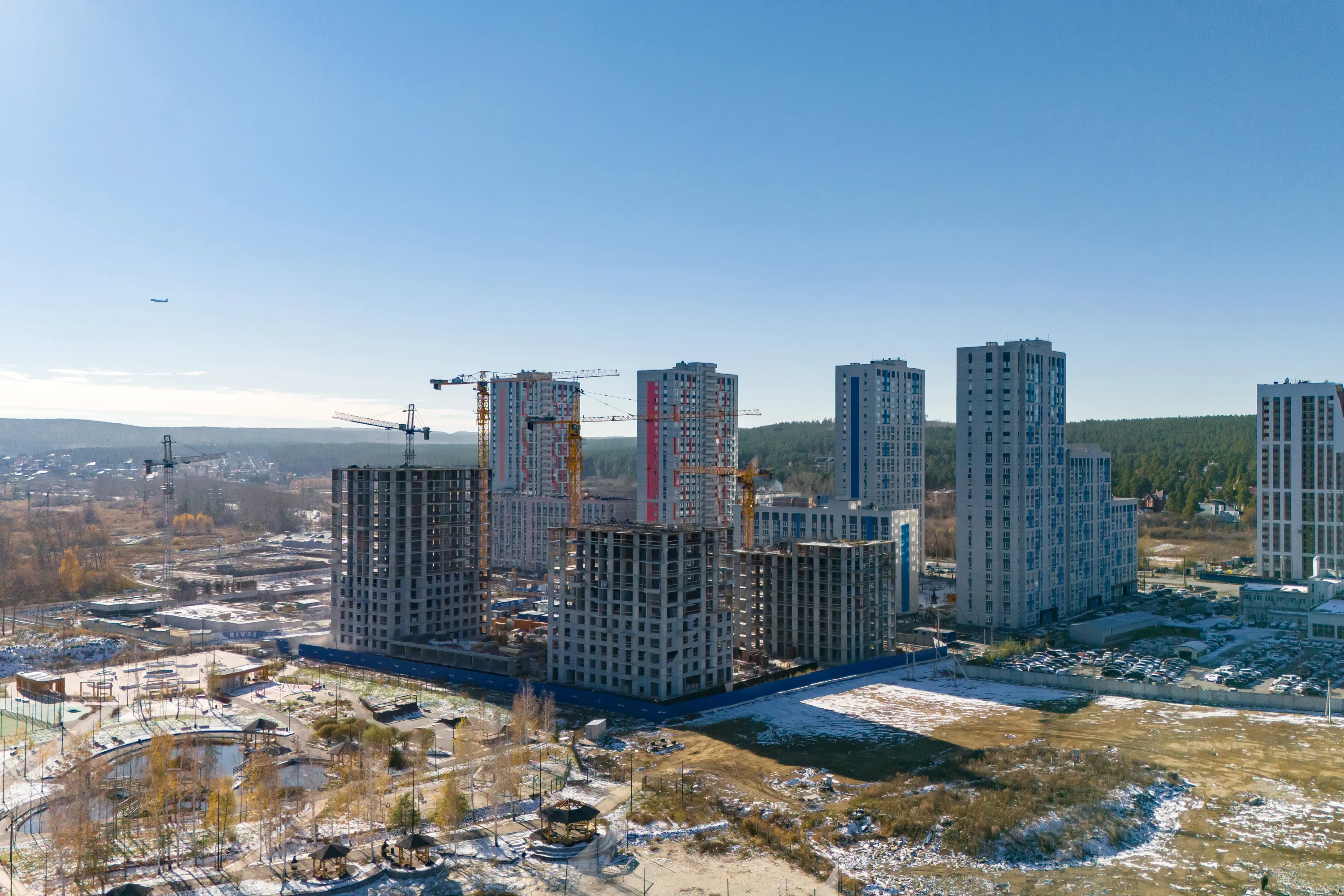 ЖК Атлас Ривер ход строительства