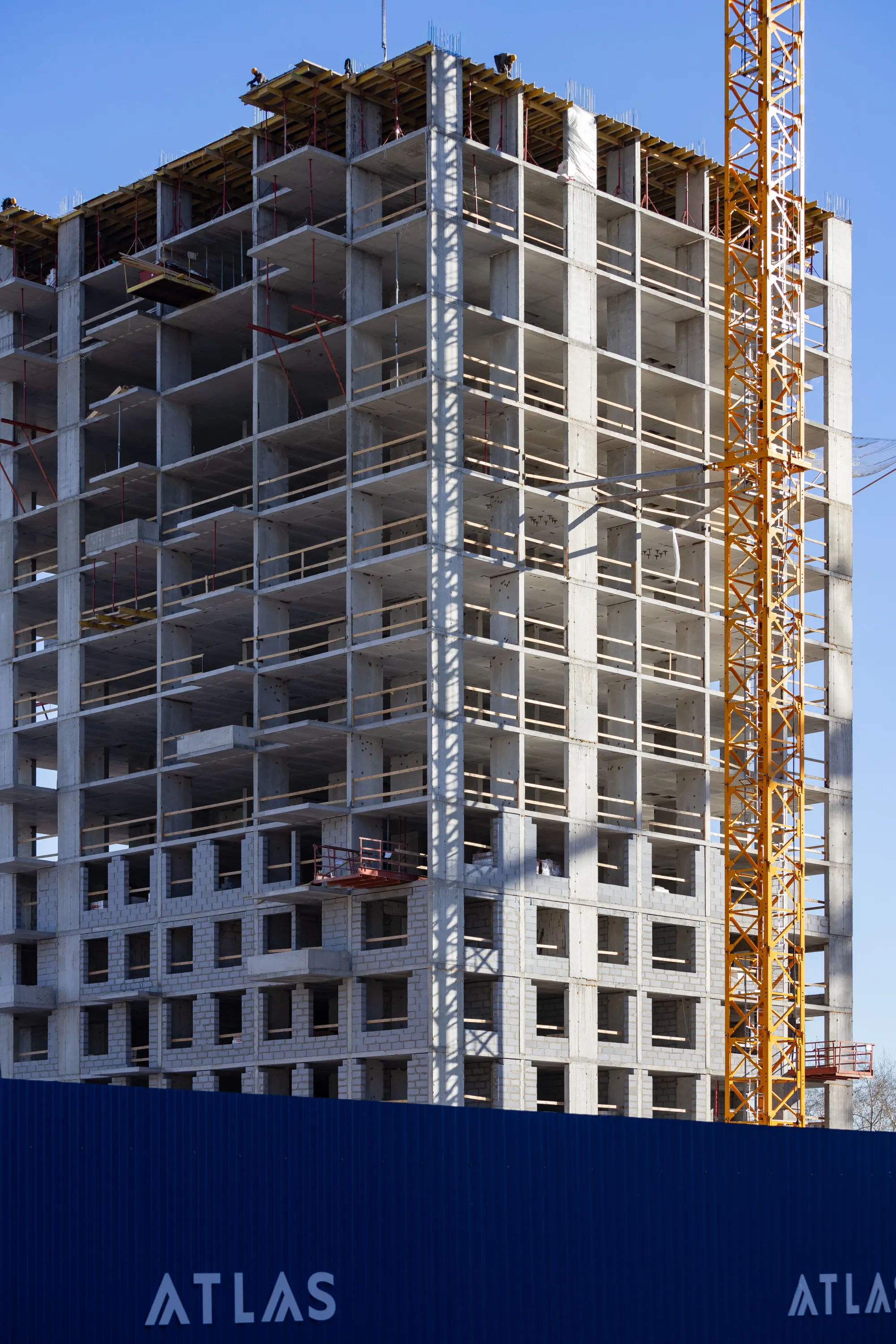 ЖК Атлас Ривер ход строительства