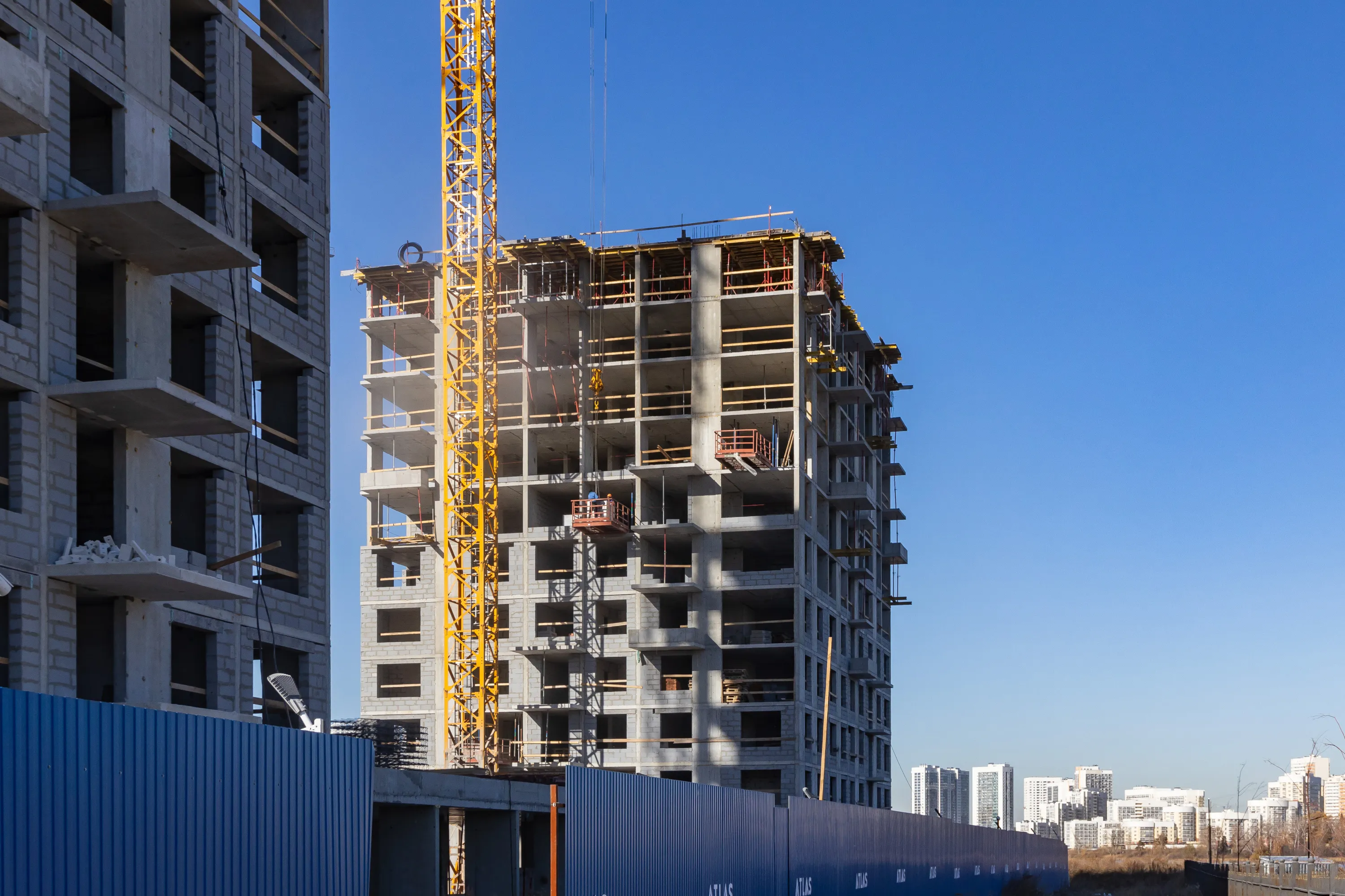 ЖК Атлас Ривер ход строительства