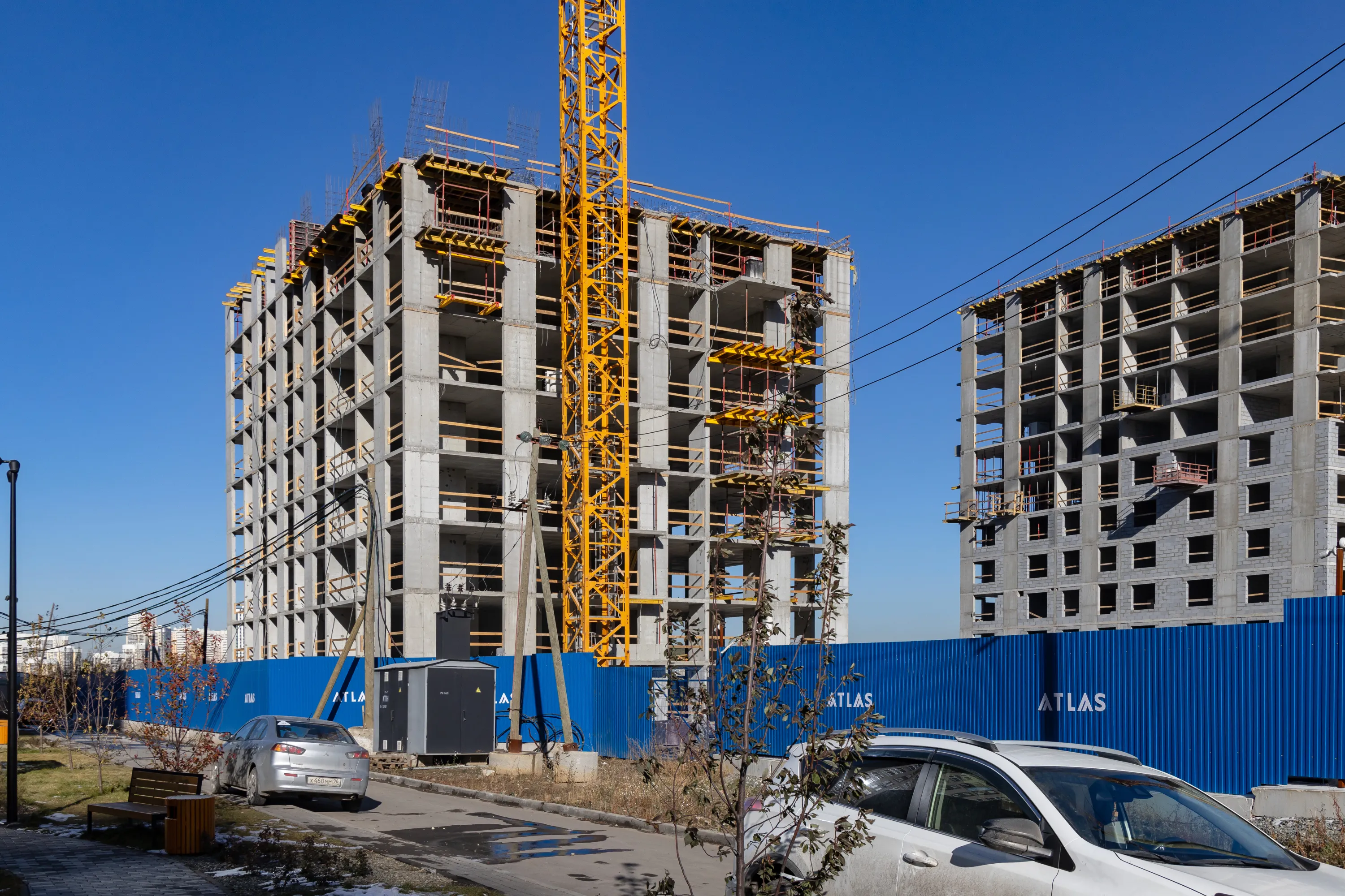 ЖК Атлас Ривер ход строительства