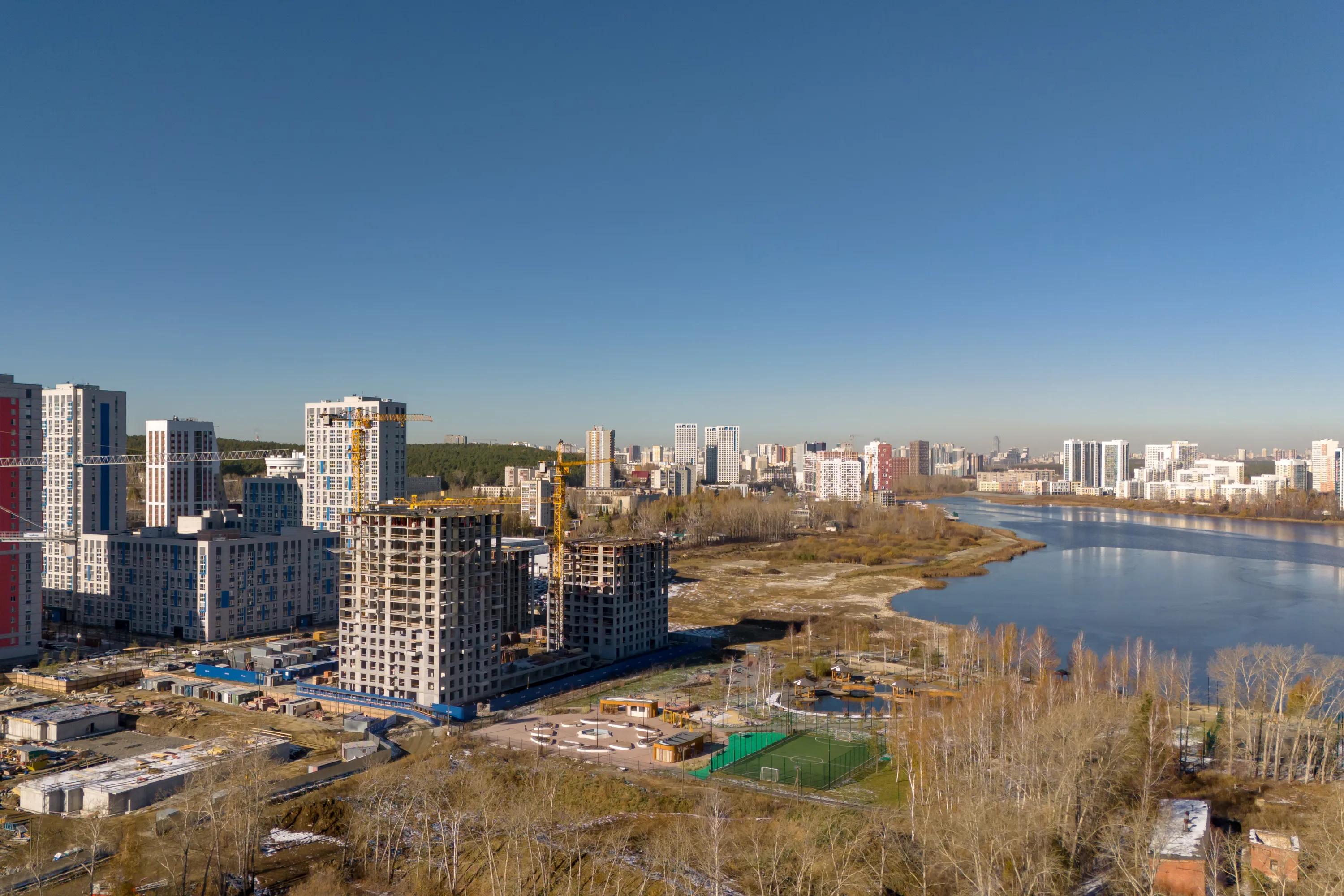 ЖК Атлас Ривер ход строительства