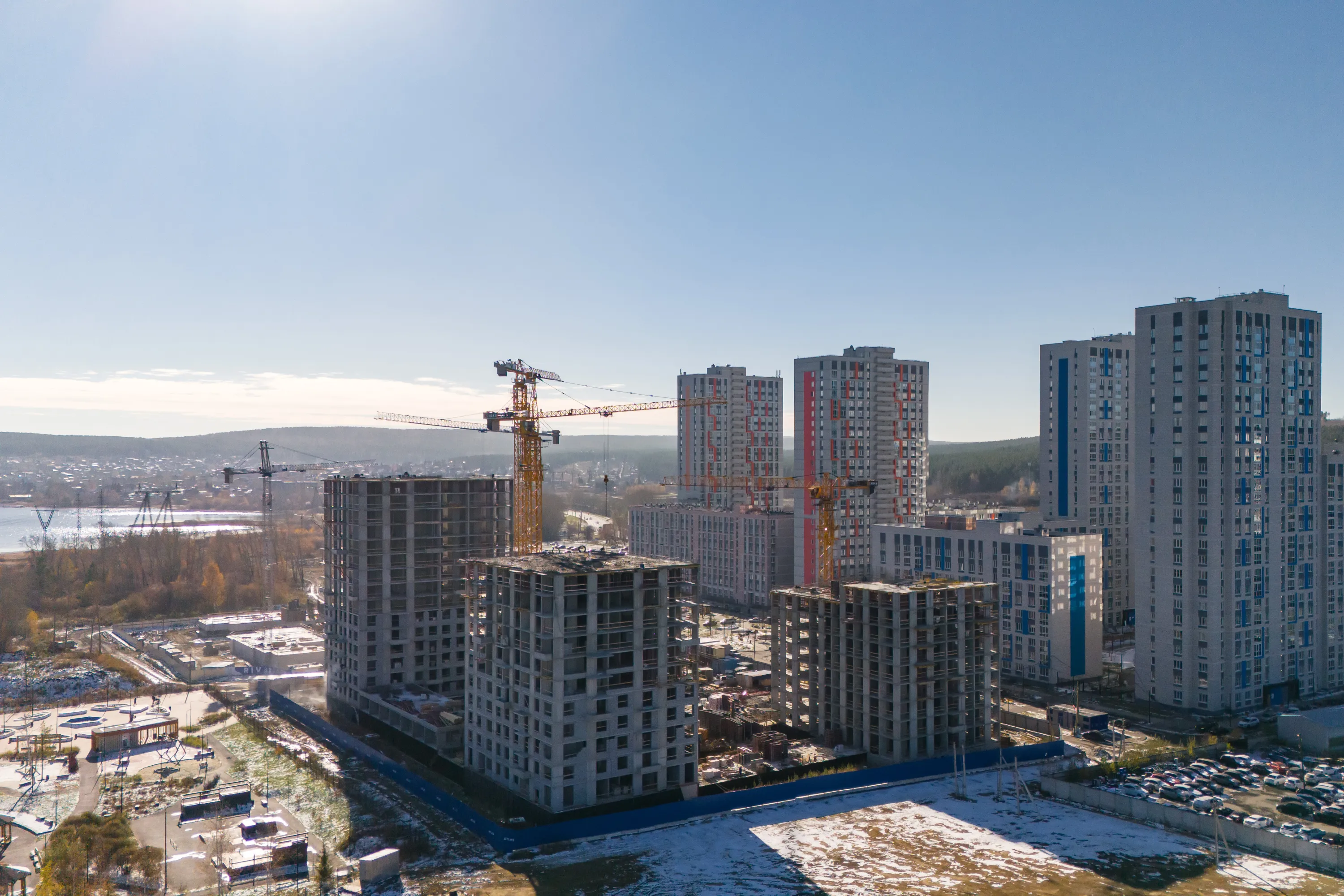 ЖК Атлас Ривер ход строительства