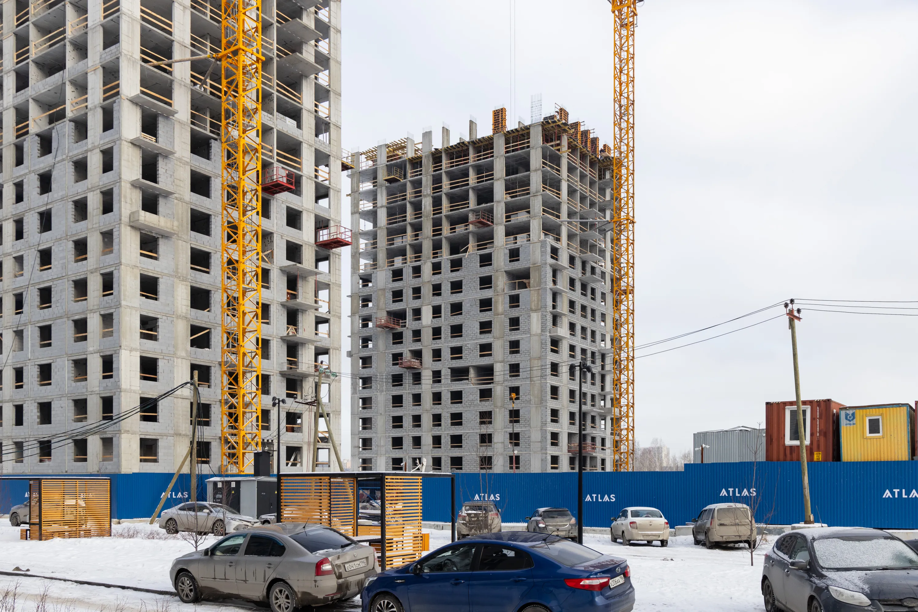 ЖК Атлас Ривер ход строительства