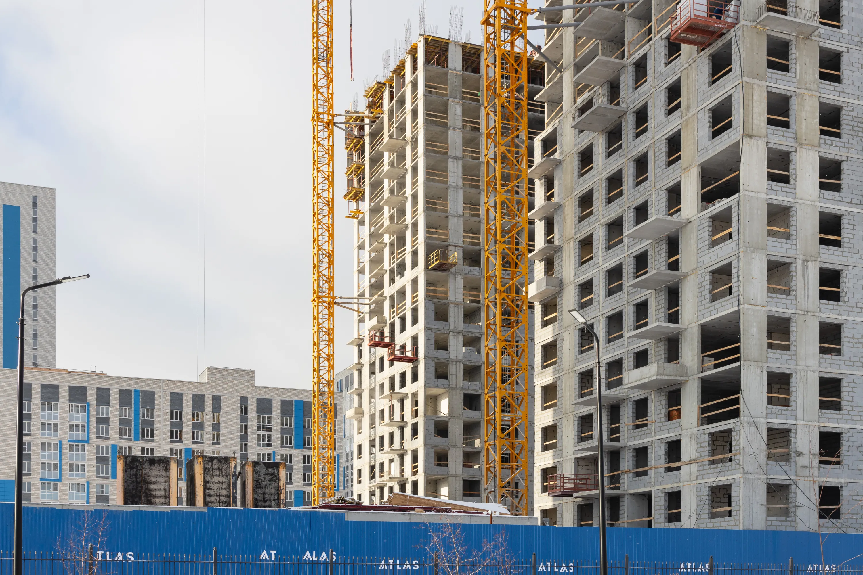 ЖК Атлас Ривер ход строительства