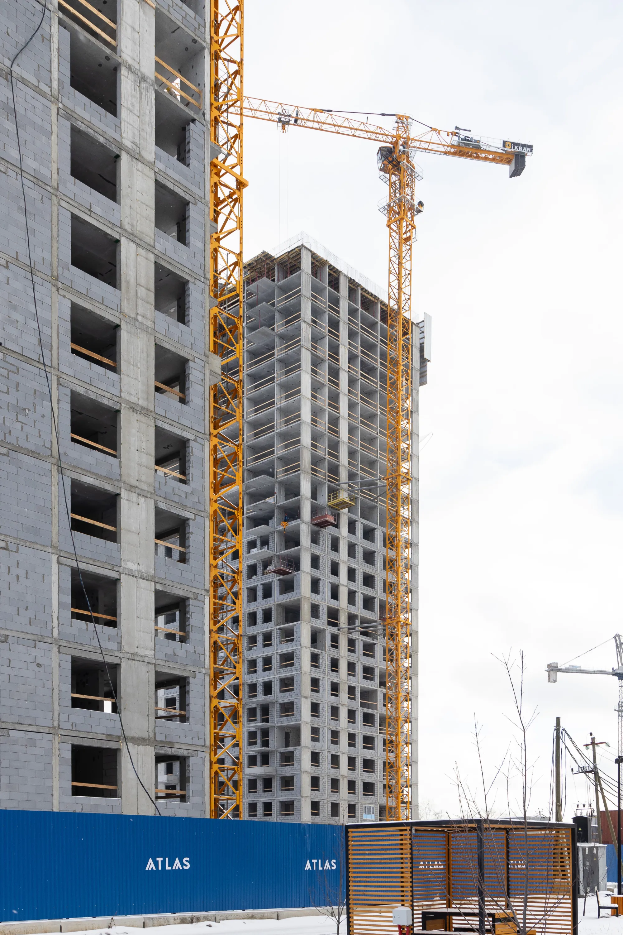 ЖК Атлас Ривер ход строительства