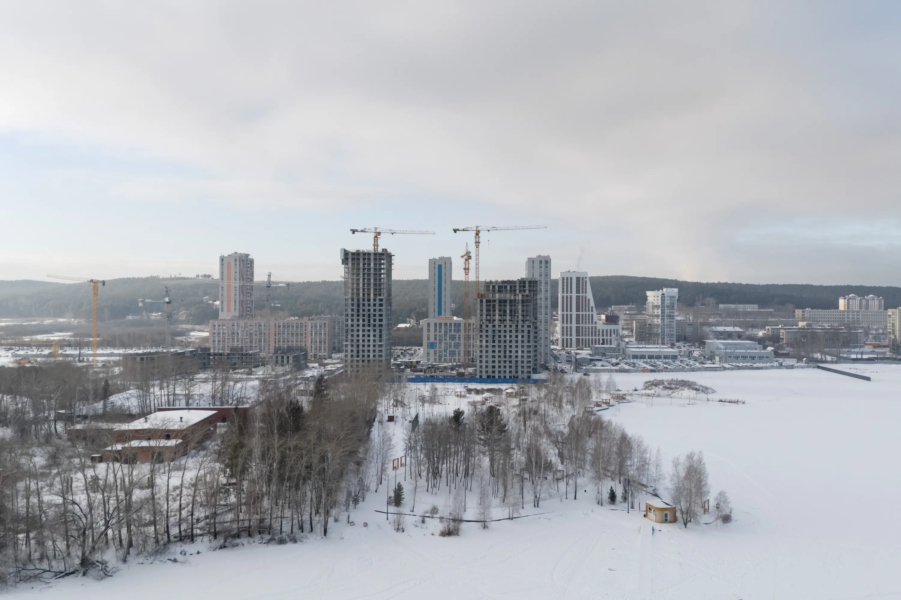 ЖК Атлас Ривер ход строительства