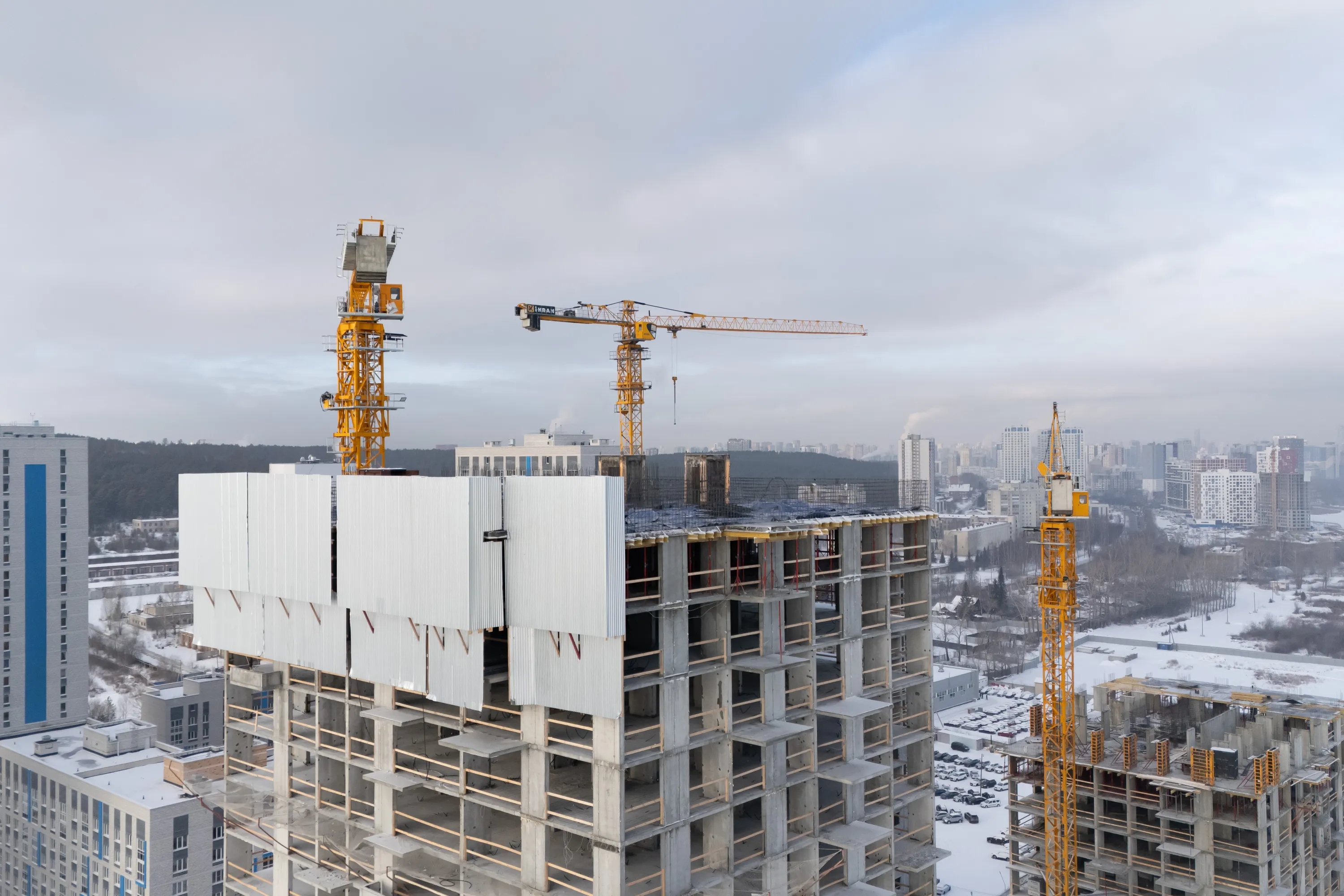 ЖК Атлас Ривер ход строительства