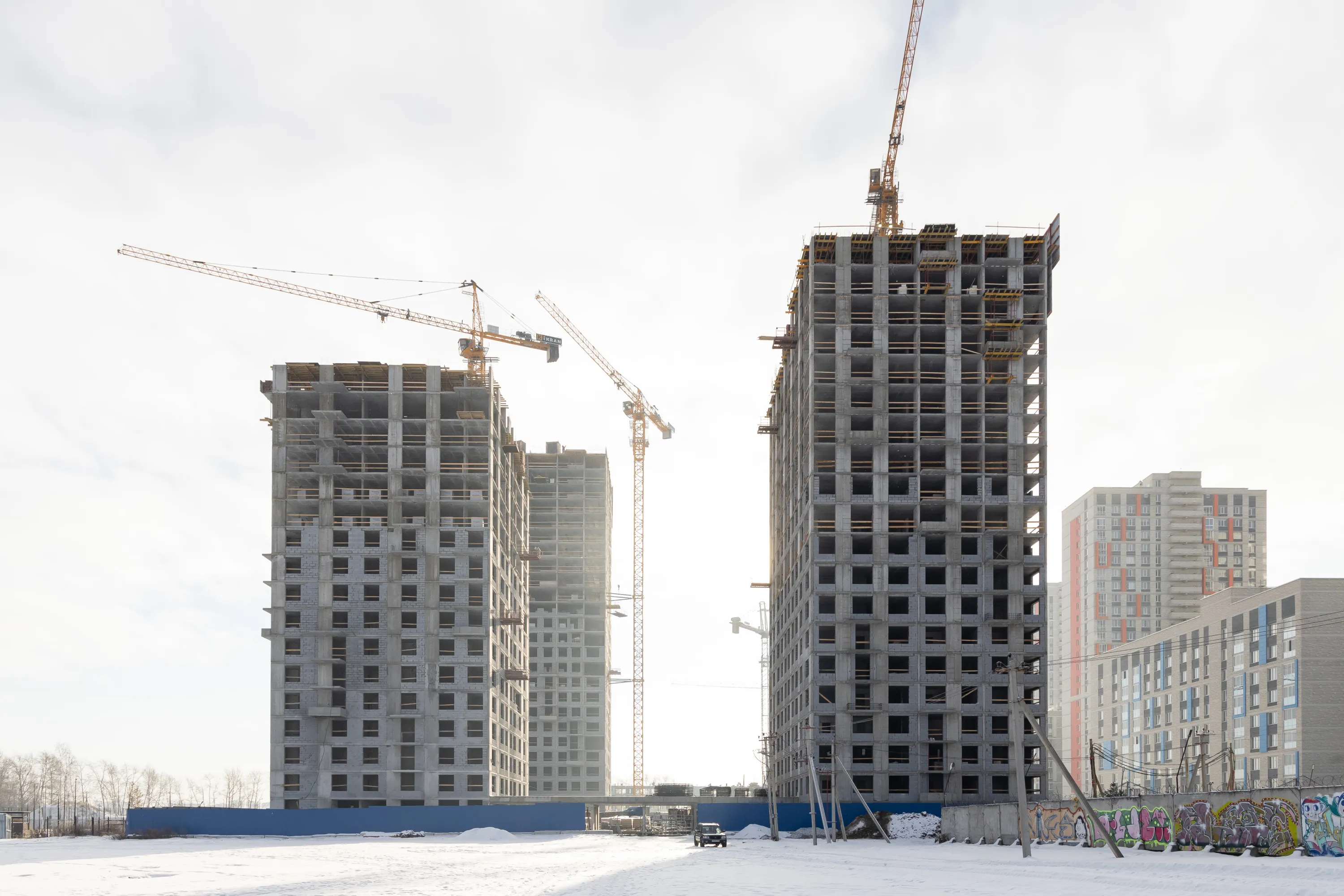 ЖК Атлас Ривер ход строительства