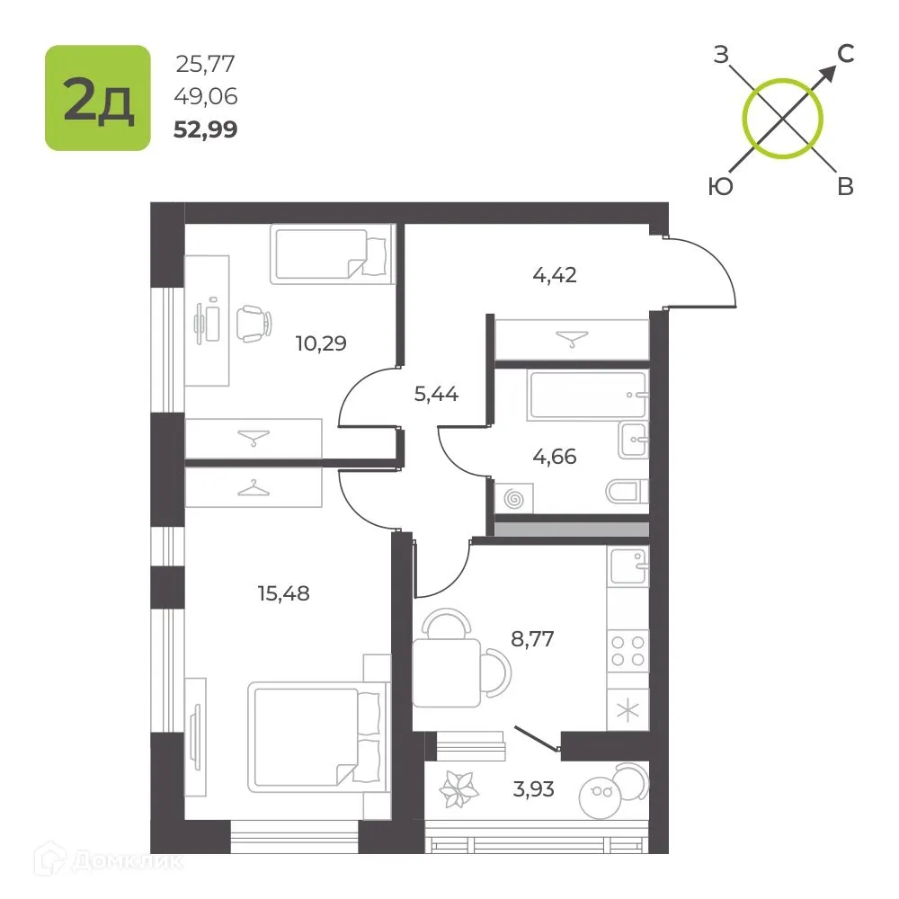 Фото квартиры в ЖК 12 квартал