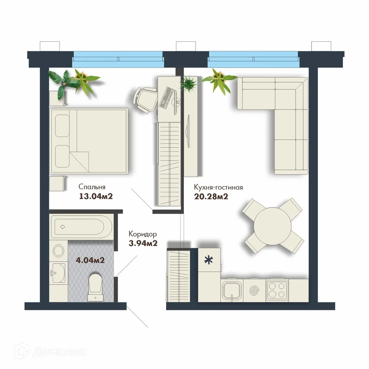 Фото квартиры в ЖК Премиум Кварталы Маяковка