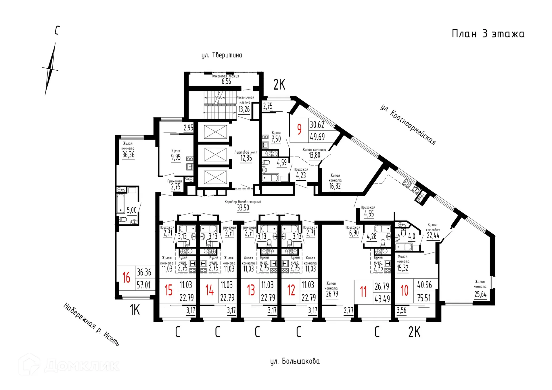 Фото квартиры в ЖК Лувр