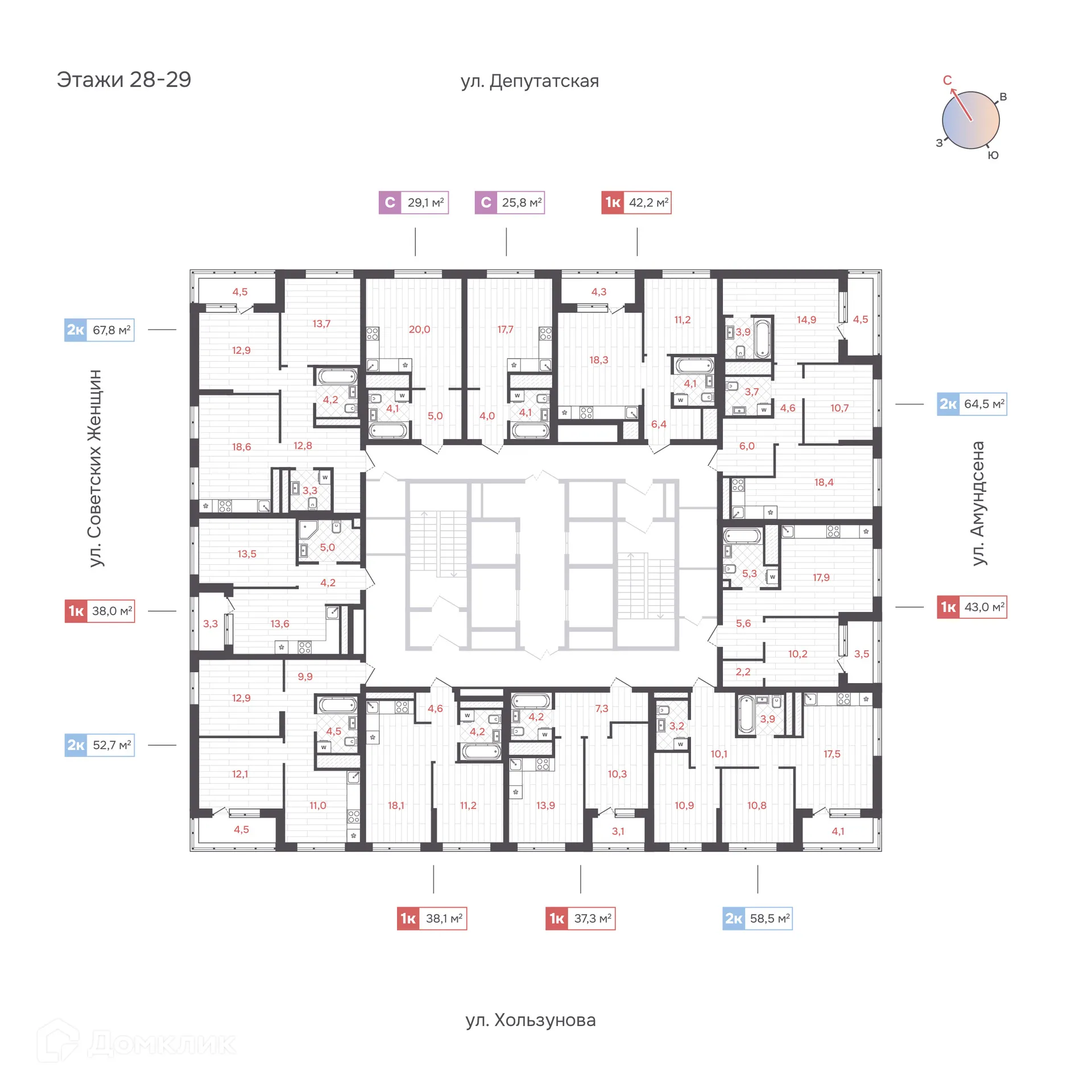 Фото квартиры в ЖК Да на Амундсена