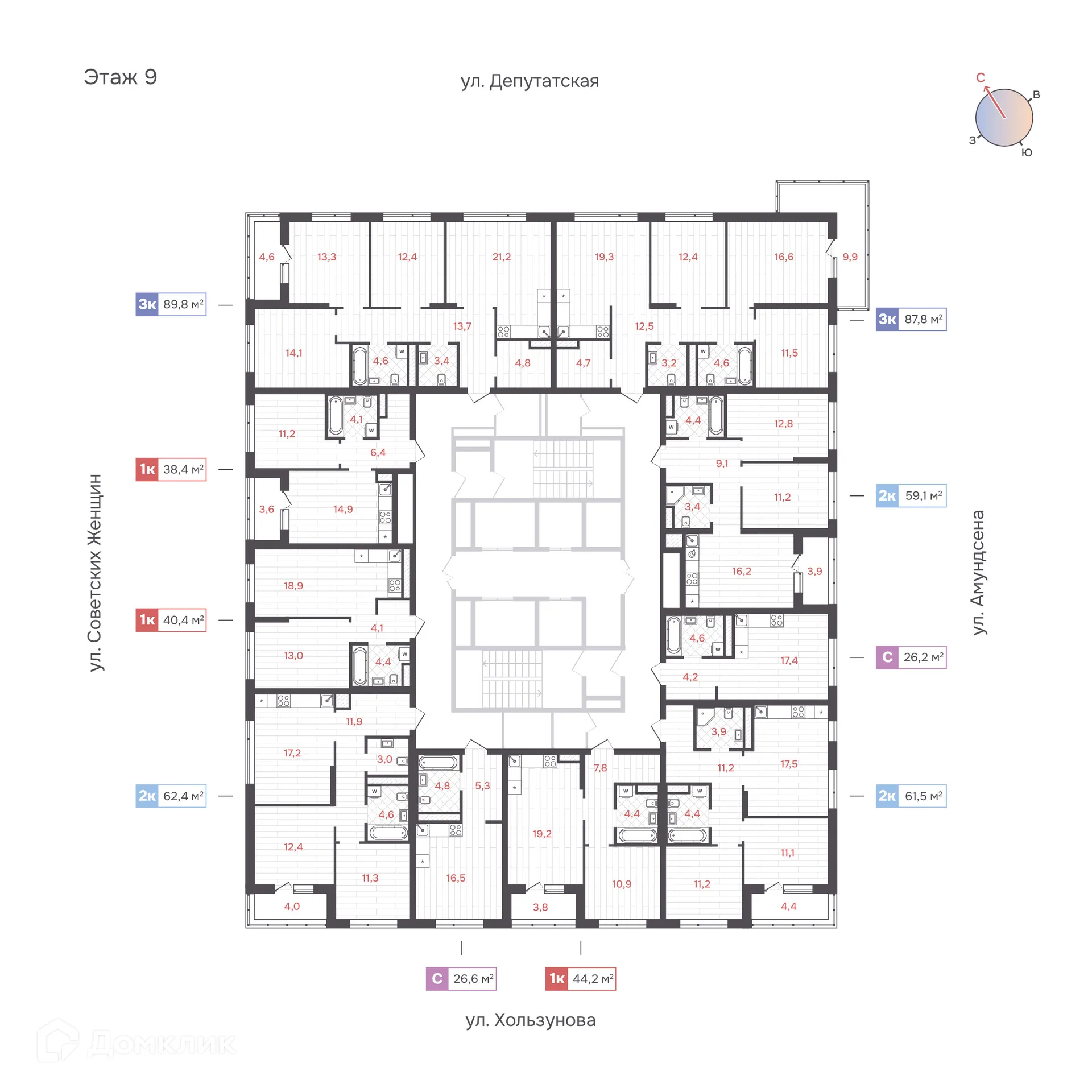 Фото квартиры в ЖК Да на Амундсена