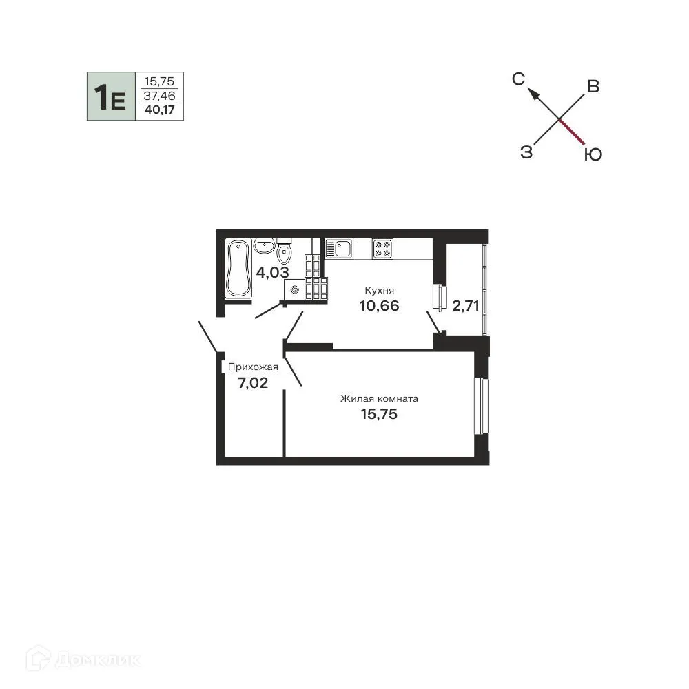 Фото квартиры в ЖК "Горки"