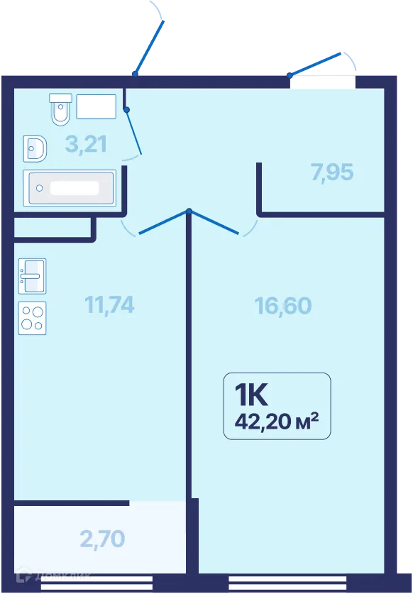 Фото квартиры в ЖК 9 Космонавтов