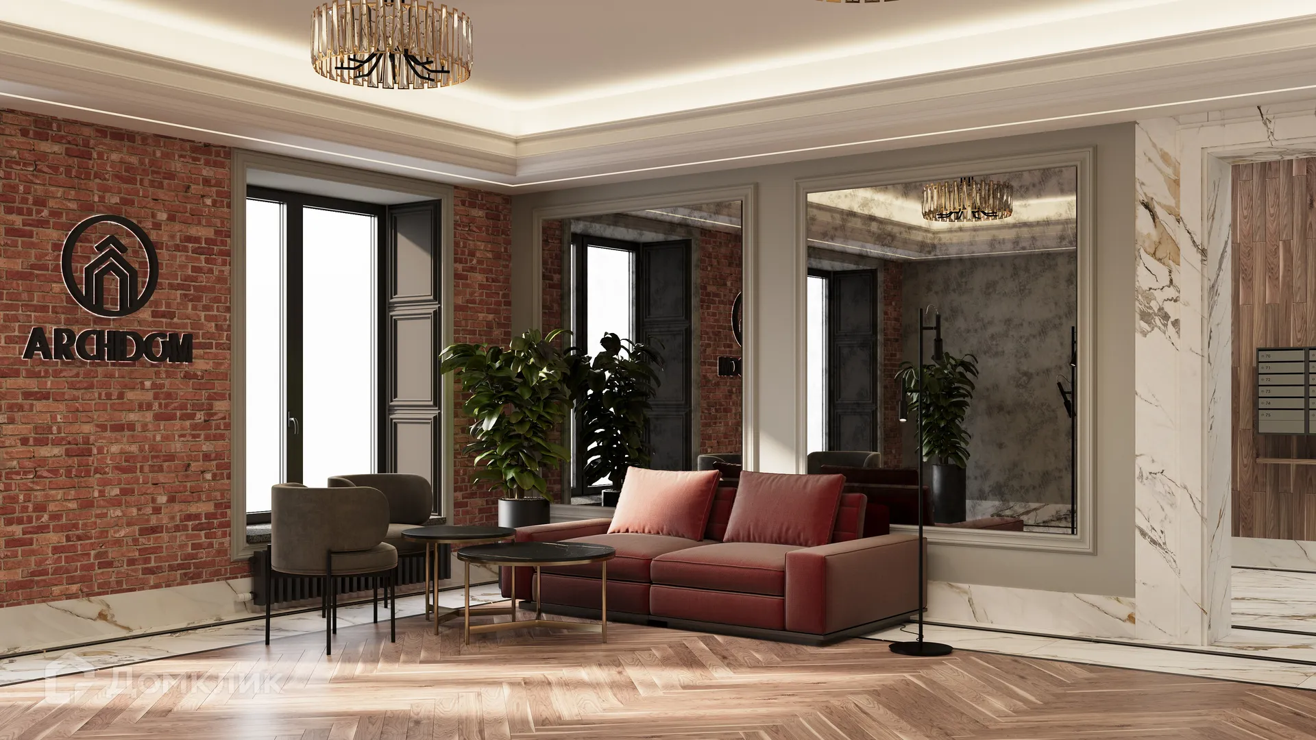 Фото квартиры в ЖК Архитектон. Декабристов,20