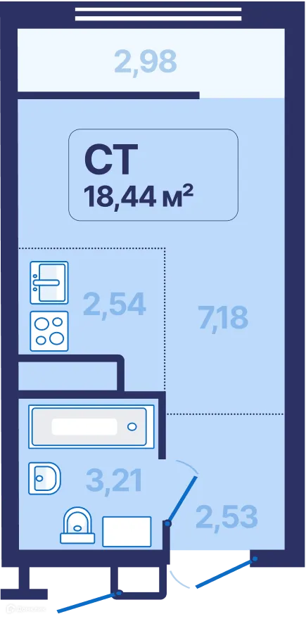 Фото квартиры в ЖК 9 Космонавтов