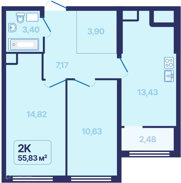 Фото квартиры в ЖК 9 Космонавтов