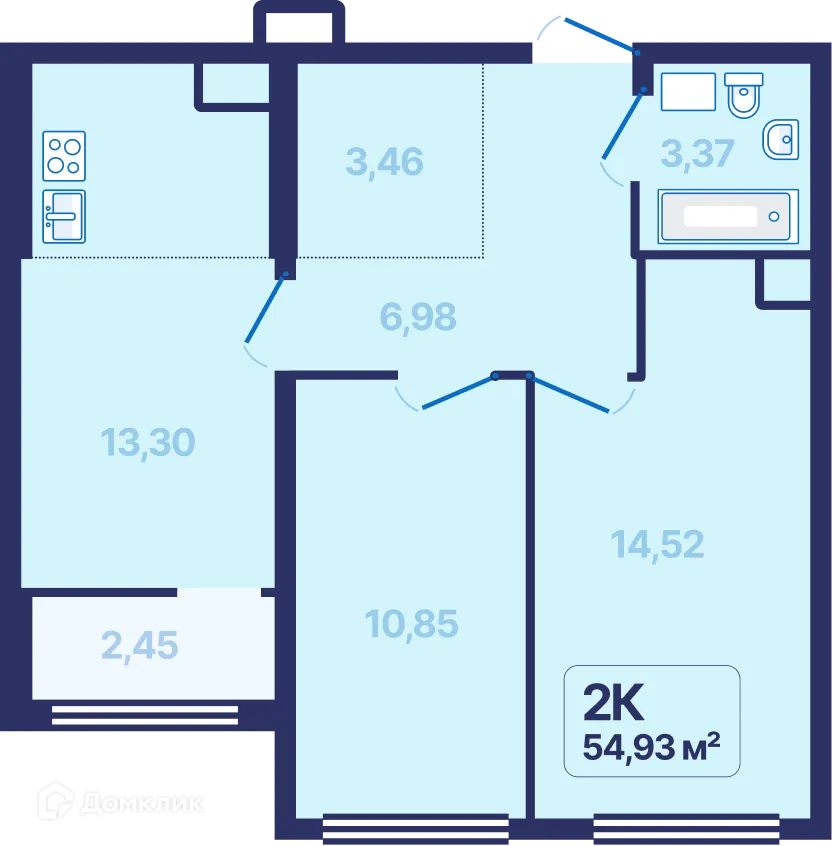 Фото квартиры в ЖК 9 Космонавтов