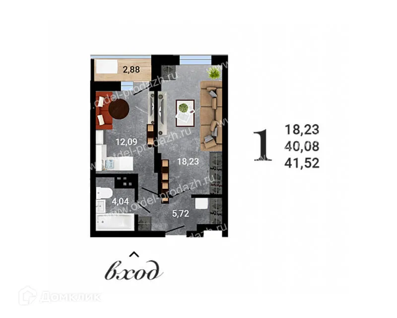 Фото квартиры в ЖК Навигатор