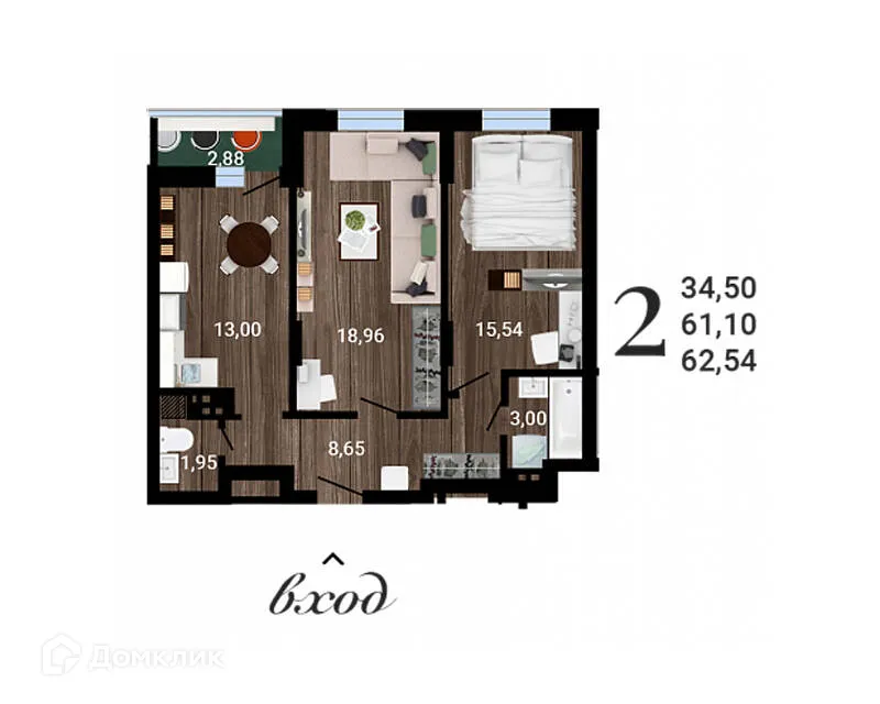 Фото квартиры в ЖК Навигатор