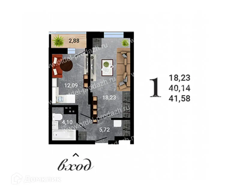 Фото квартиры в ЖК Навигатор