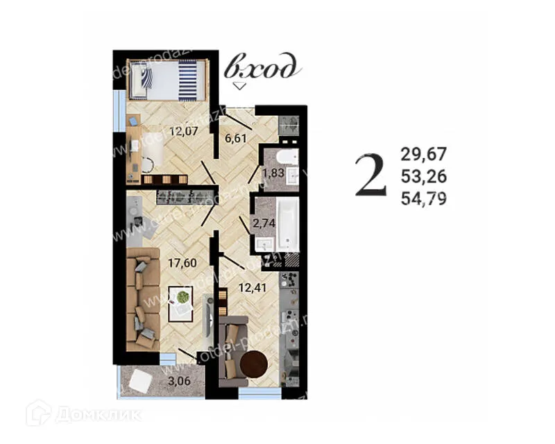 Фото квартиры в ЖК Навигатор