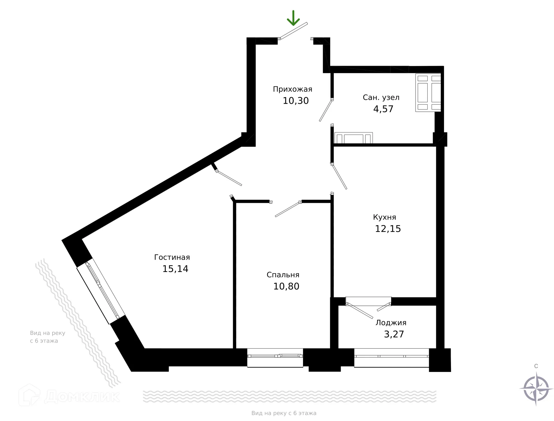 Фото квартиры в ЖК Жилой дом по ул. Красный Путь