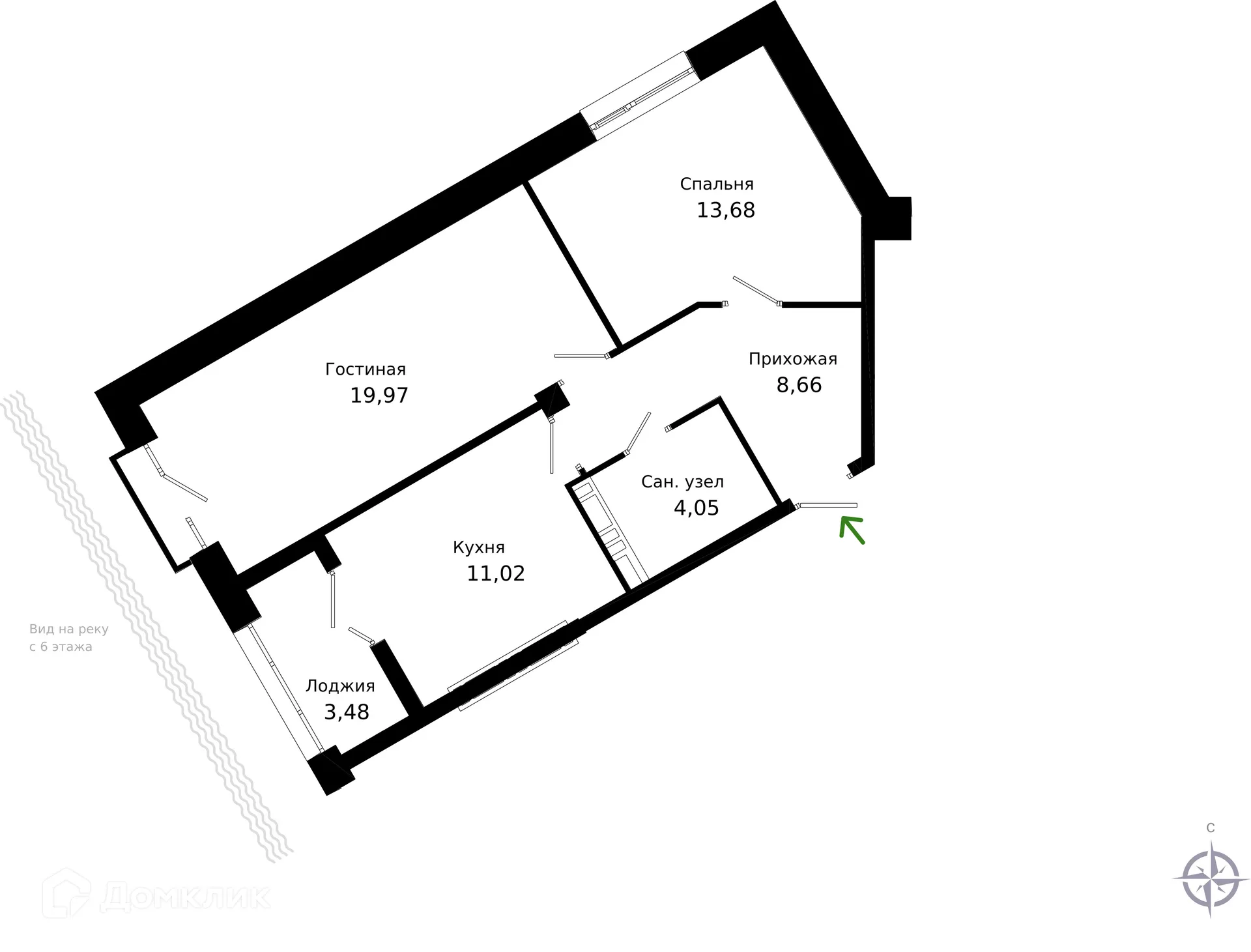 Фото квартиры в ЖК Жилой дом по ул. Красный Путь
