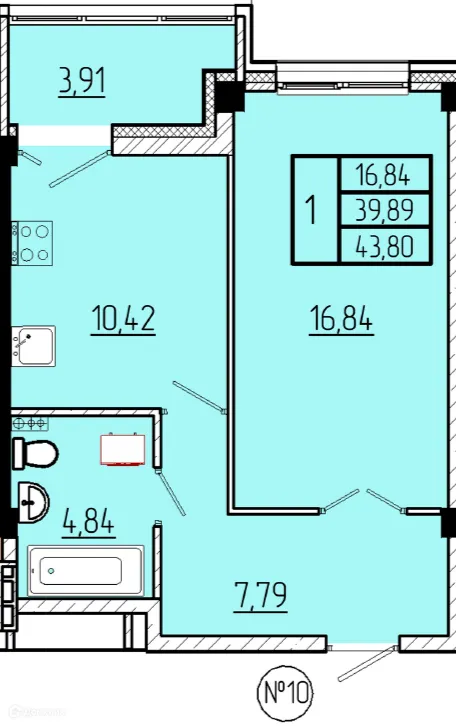 Фото квартиры в ЖК Волгоградская Звезда