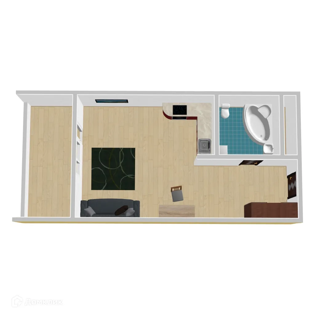 Фото квартиры в ЖК Дом у Ротонды