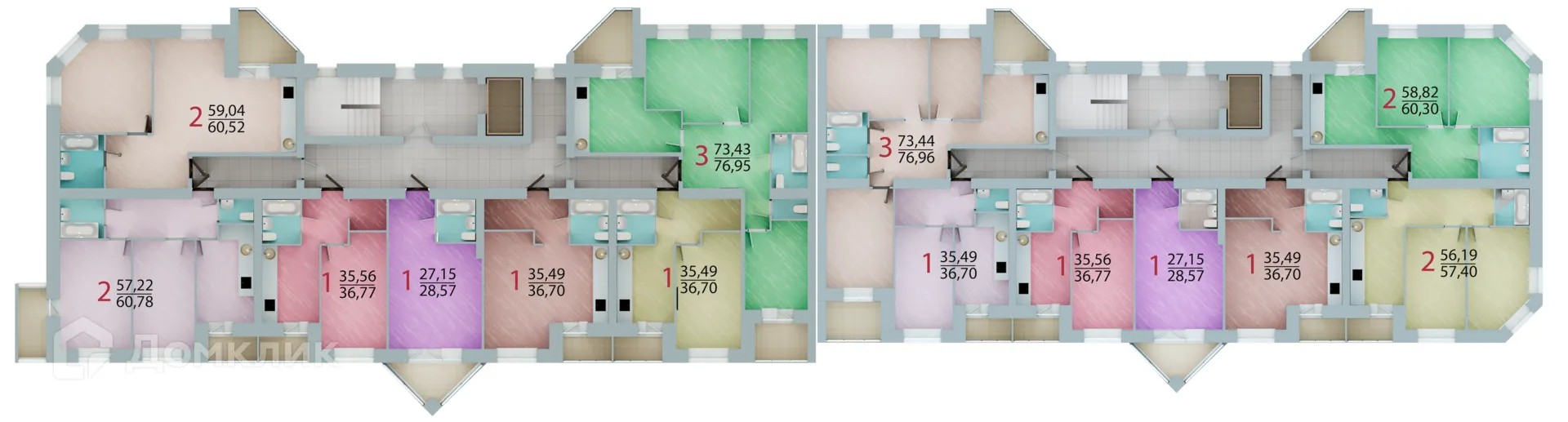 Фото квартиры в ЖК Енисейский
