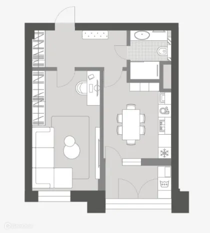 Фото квартиры в ЖК Клубный дом «Воронцовский»