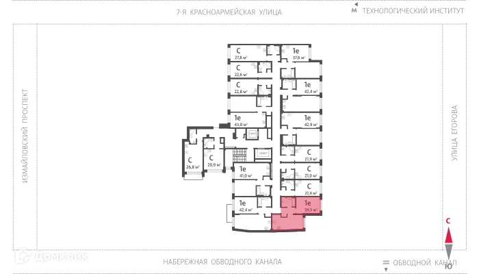 Фото квартиры в ЖК ЛСР.Измайловский