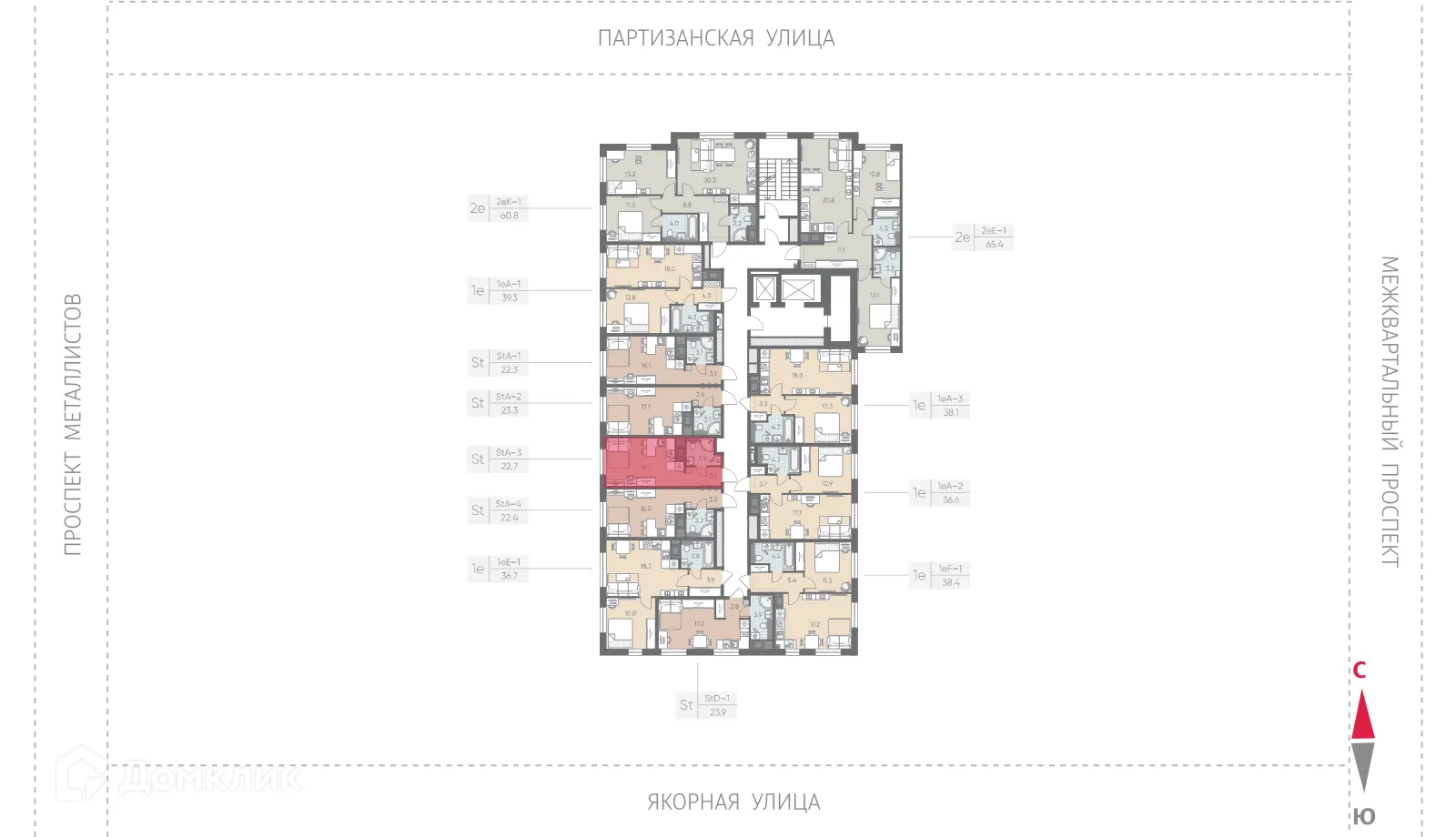 Фото квартиры в ЖК ЛСР.Измайловский