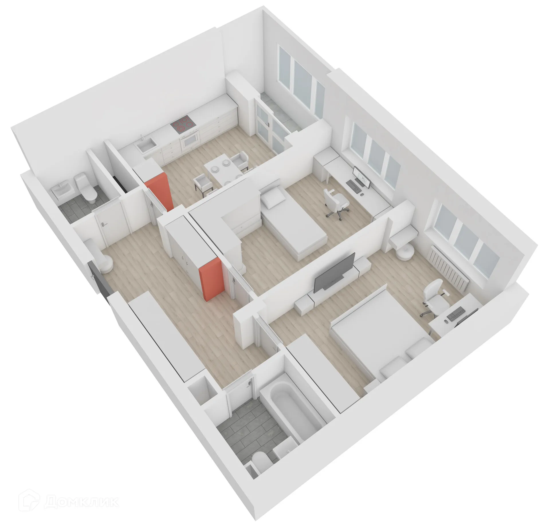 Фото квартиры в ЖК Джаз