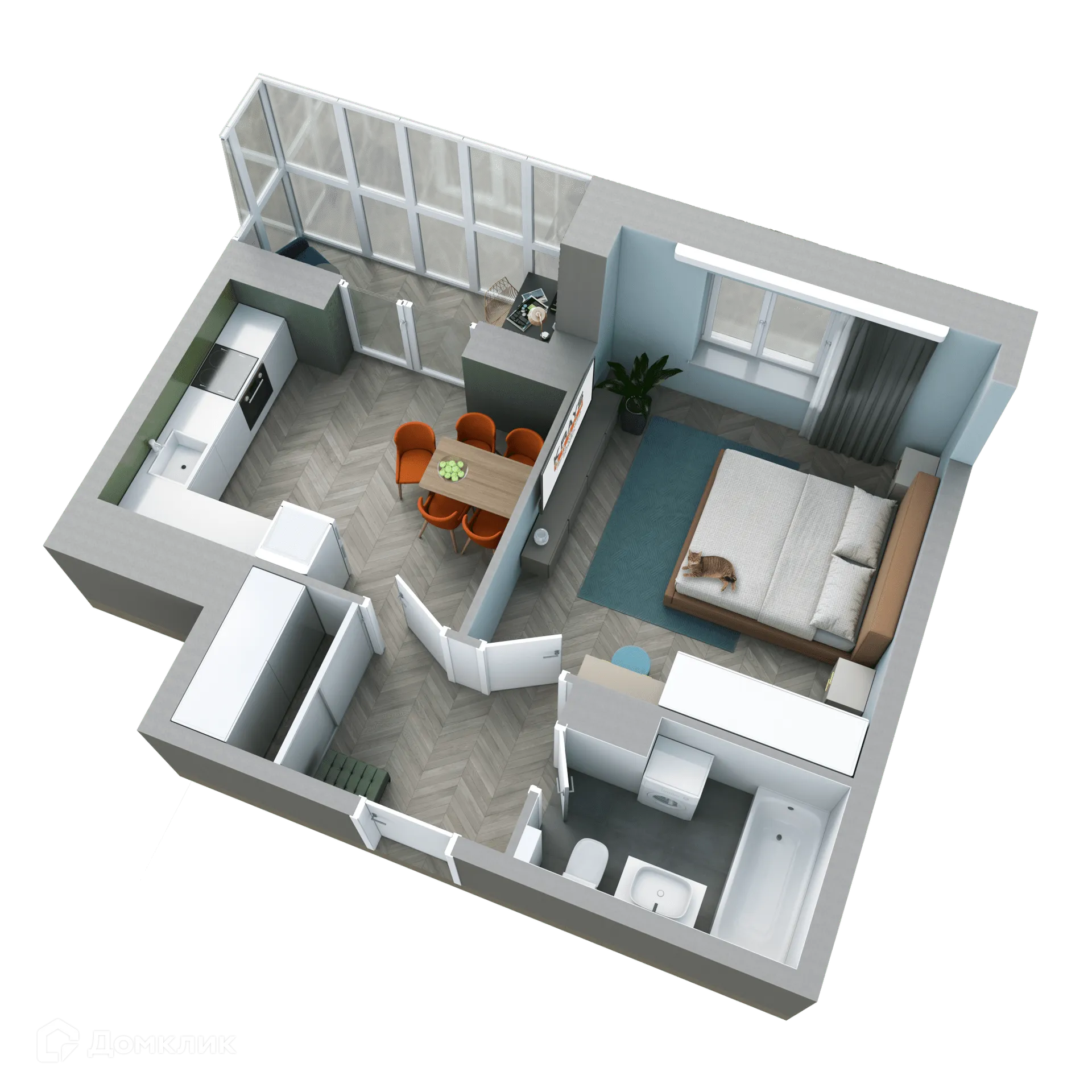 Фото квартиры в ЖК Галилей