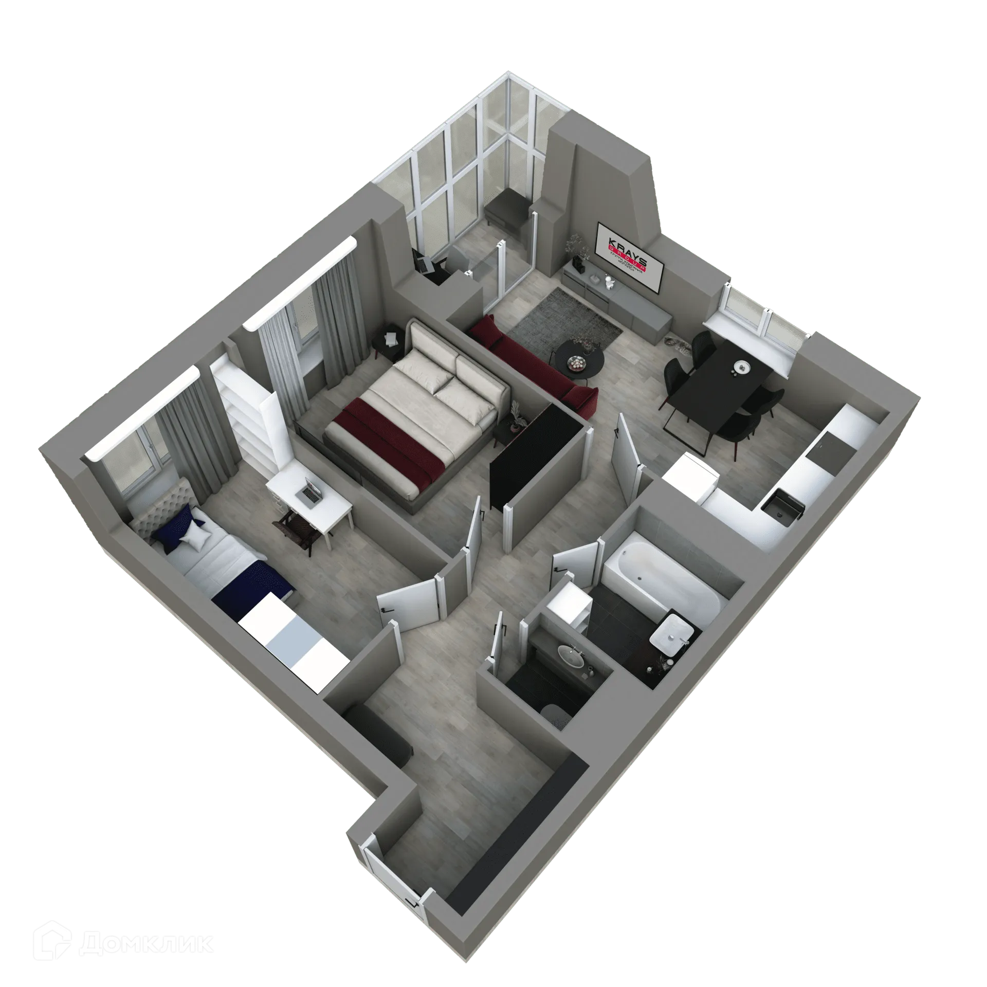 Фото квартиры в ЖК Галилей