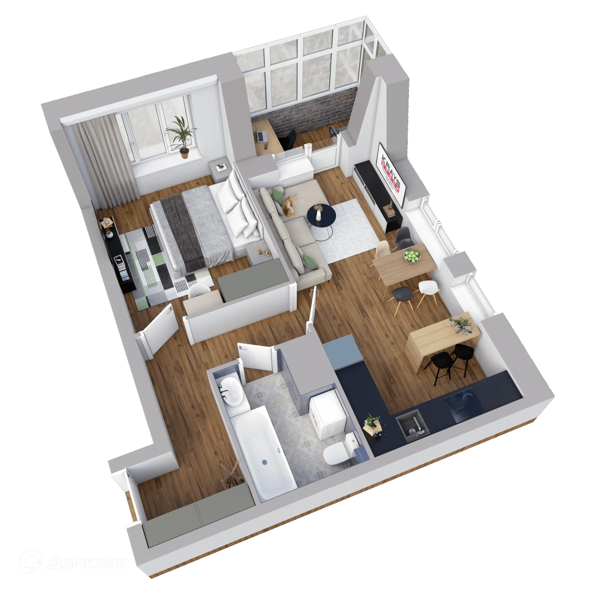 Фото квартиры в ЖК Галилей