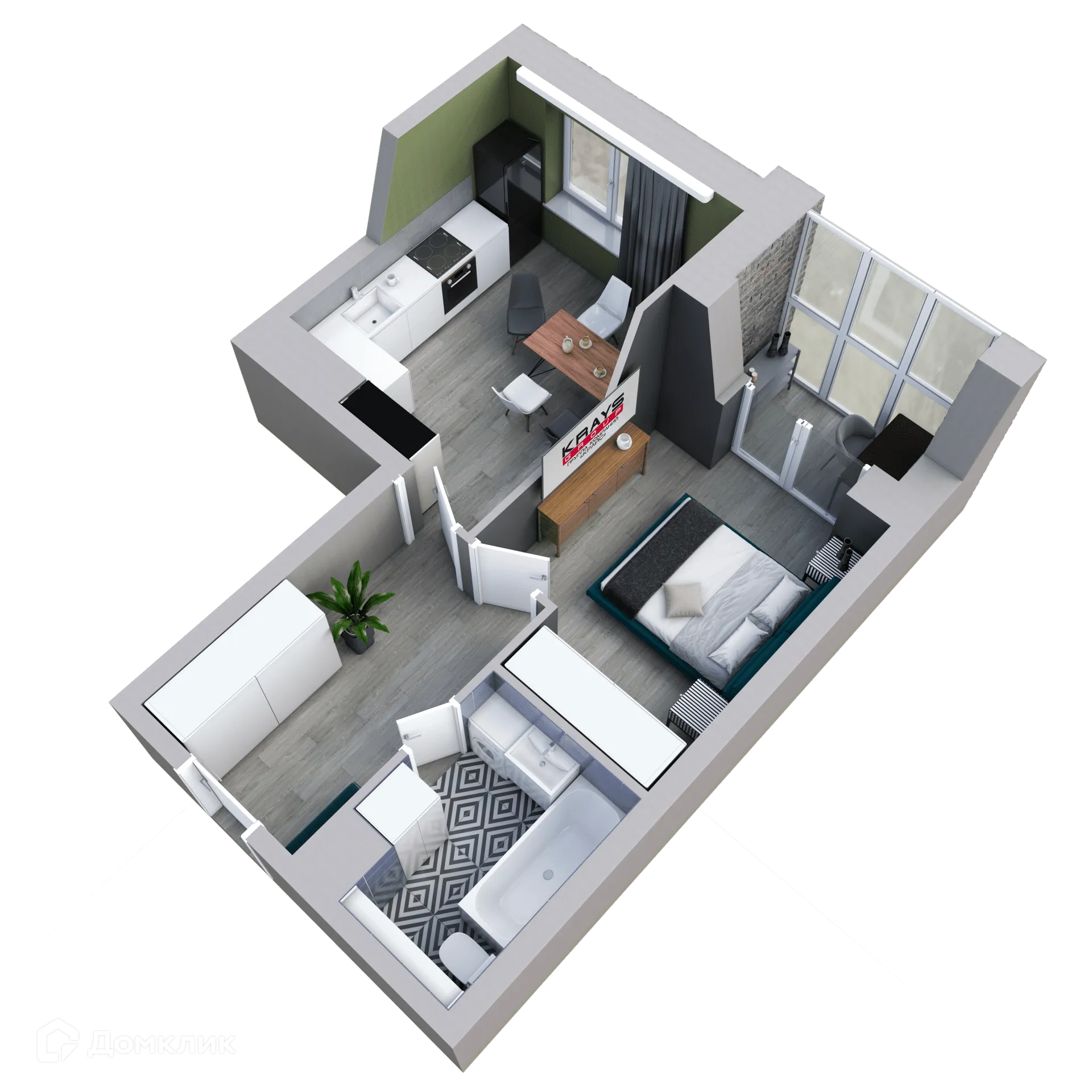 Фото квартиры в ЖК Галилей