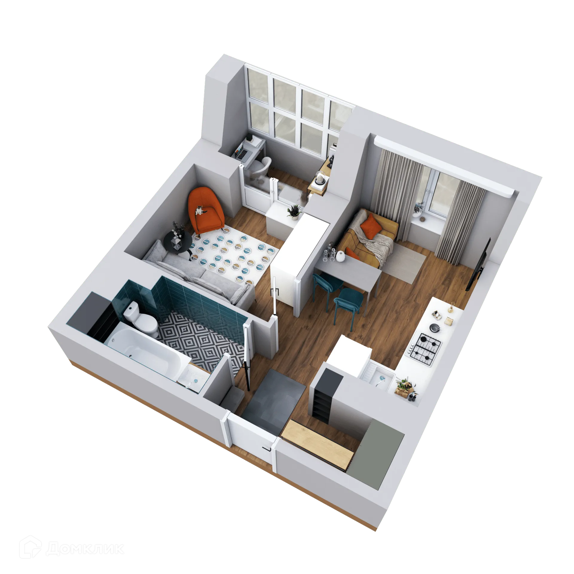 Фото квартиры в ЖК Галилей