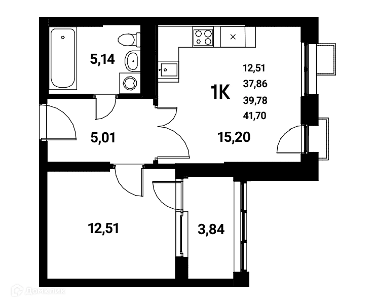 Фото квартиры в ЖК Z-town (Зет-таун)