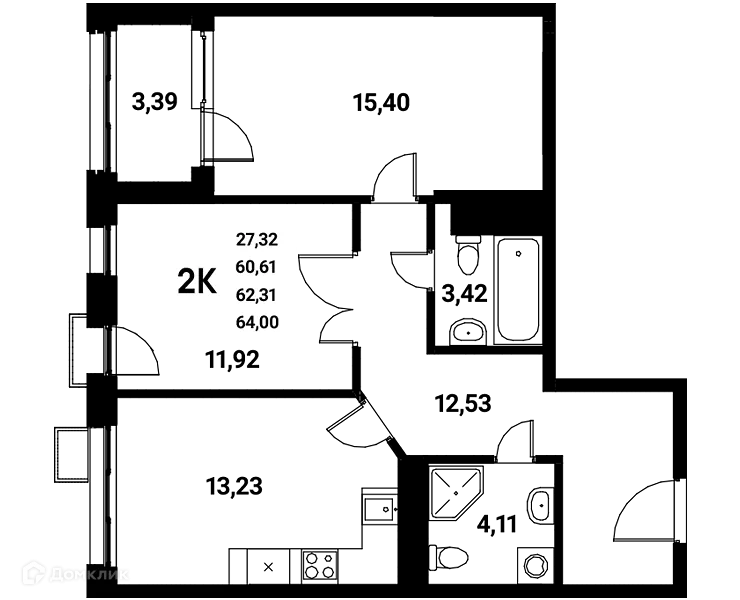 Фото квартиры в ЖК Z-town (Зет-таун)