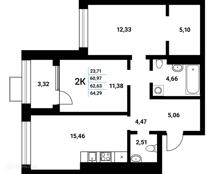 Фото квартиры в ЖК Z-town (Зет-таун)